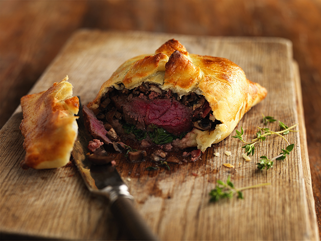 Gluten-free beef Wellington recipe