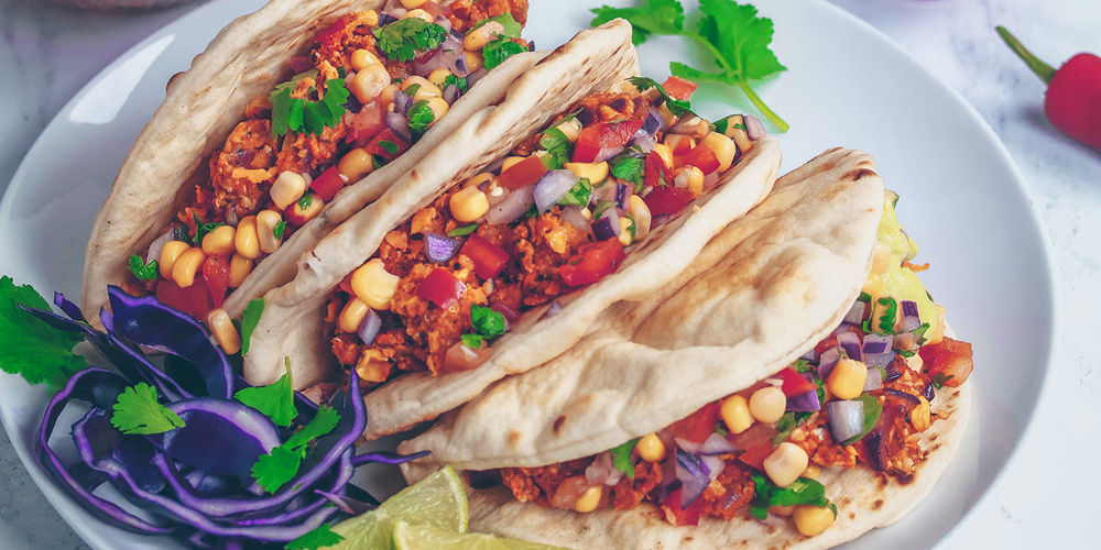 Spicy Mexican Tacos by Nadia’s Healthy Kitchen