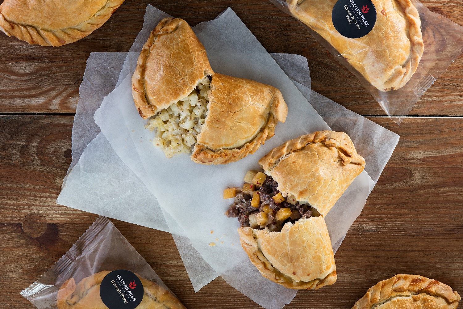 The world's oldest Cornish pasty maker launches gluten-free pasties