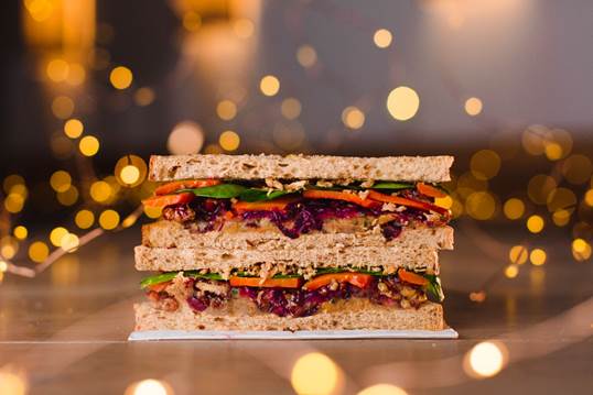 Pret's festive menu is back, and it includes a vegan Christmas sandwich!