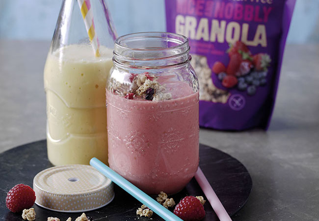 Nobbly yoghurt smoothie