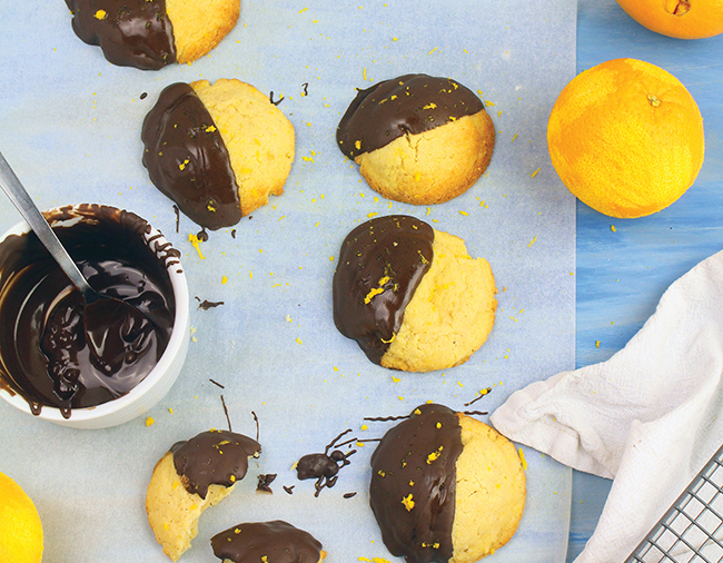 Sugar-free Jaffa cookies