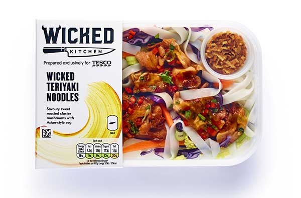 Tesco launch huge new vegan range, 'Wicked Kitchen', with 20 made-to-go meals