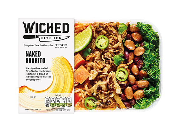 Tesco launch huge new vegan range, 'Wicked Kitchen', with 20 made-to-go meals