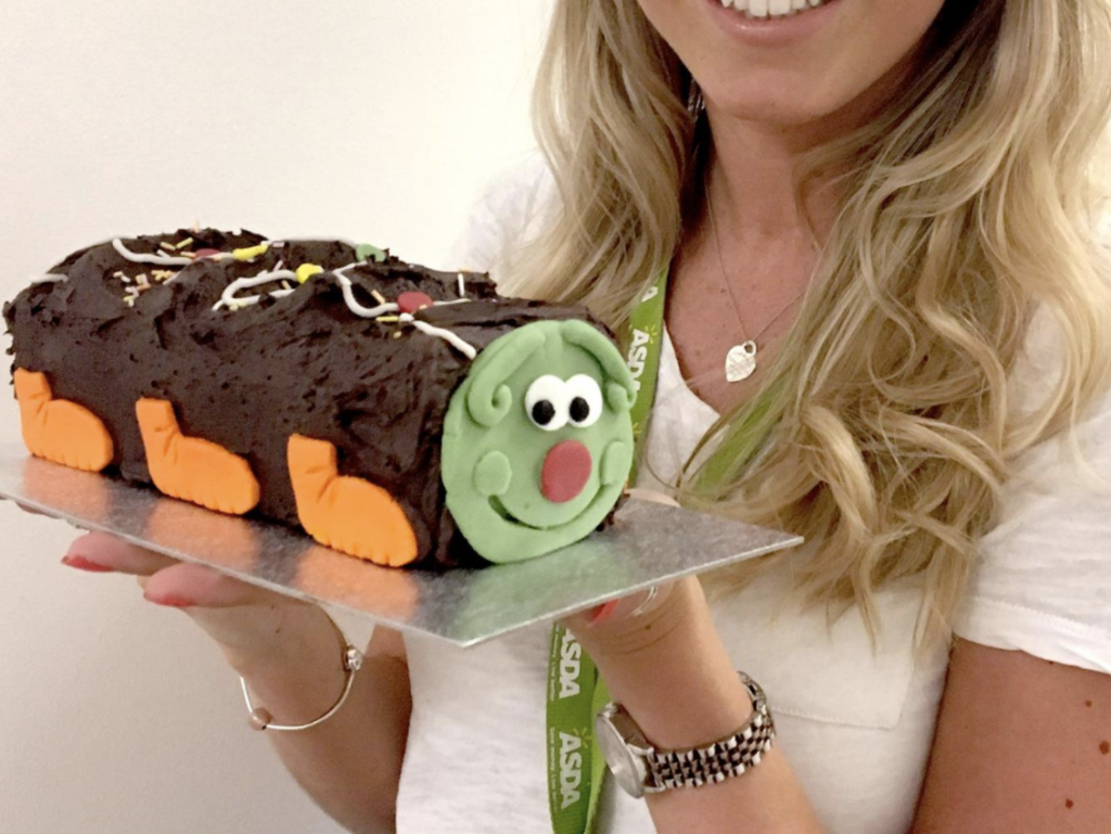Asda Launches Gluten And Dairy Free Version Of Their Frieda The Caterpillar Cake