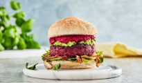 bleeding vegan burger