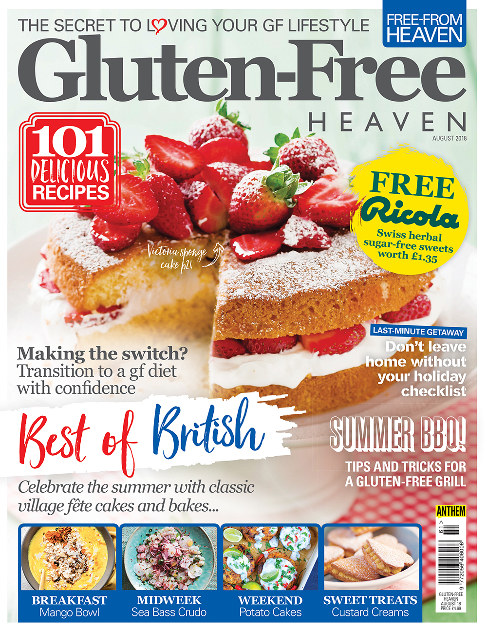 Gluten-Free Heaven August 2018