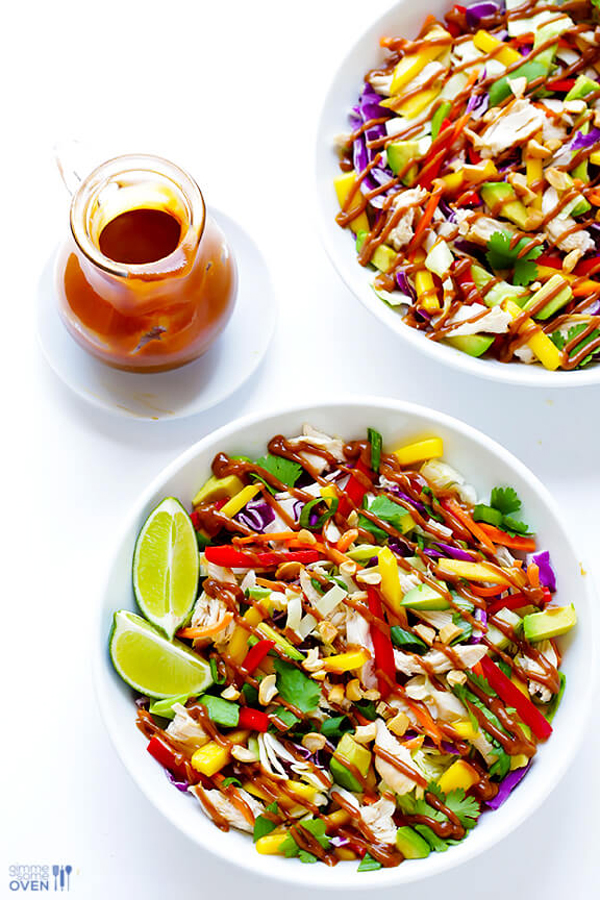 Thai chicken salad