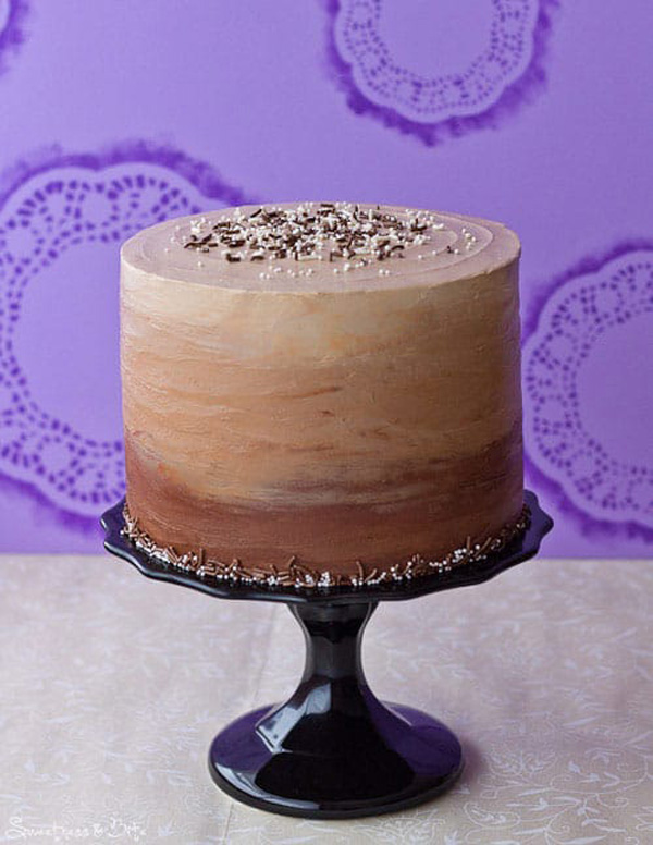 Chocolate Cheesecake Layer Cake