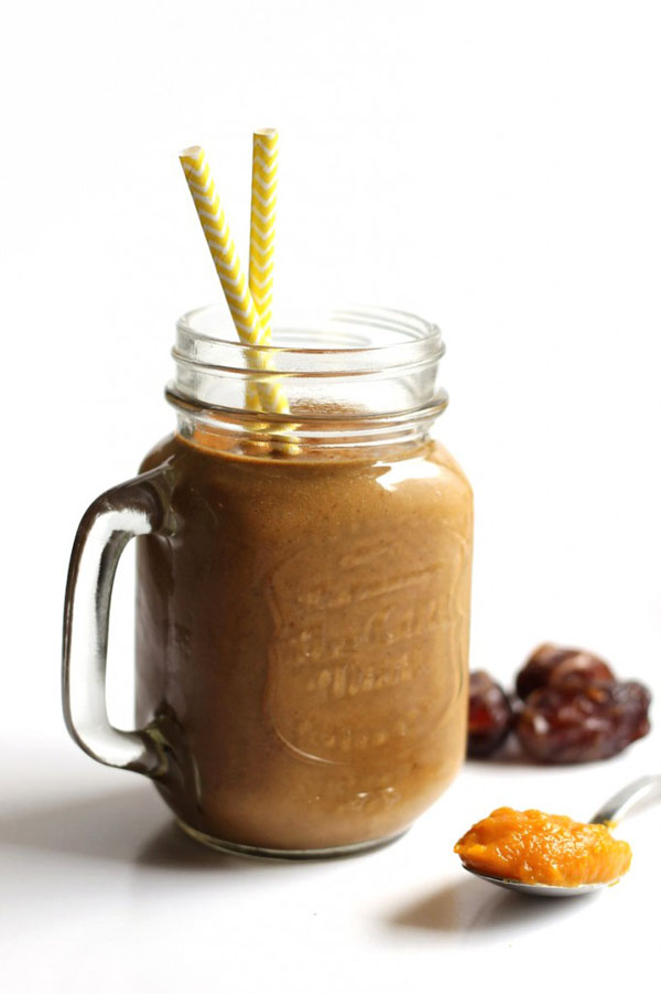 gluten-free pumpkin smoothie