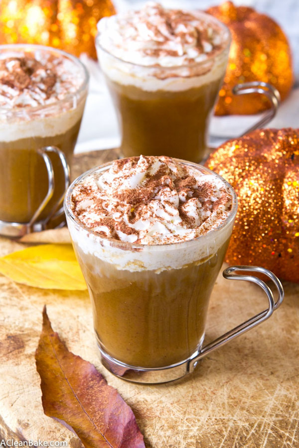 gluten-free pumpkin sugar-free latte