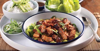 gluten-free Korean pork belly recipe