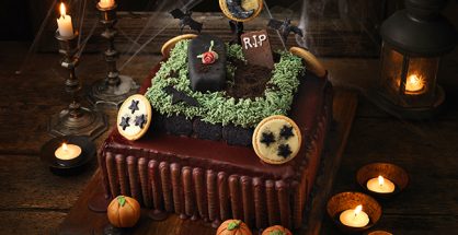 Gluten-free Halloween cake