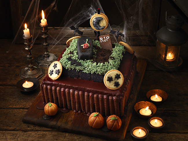 Gluten-free Halloween cake