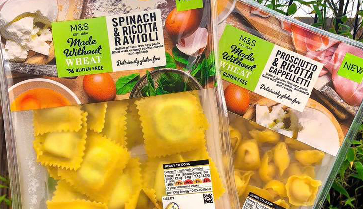 m&s gluten-free pasta