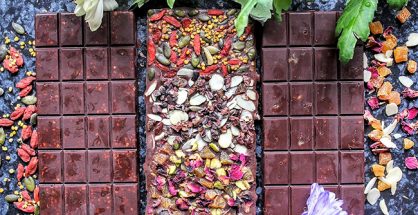 raw chocolate superfood bars