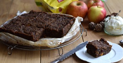 gluten free spiced festive pudding