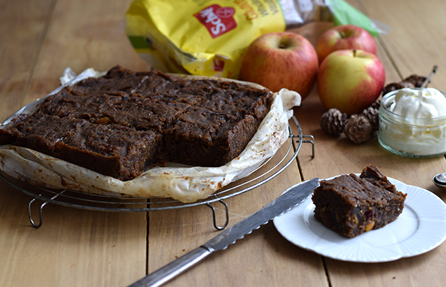 gluten free spiced festive pudding