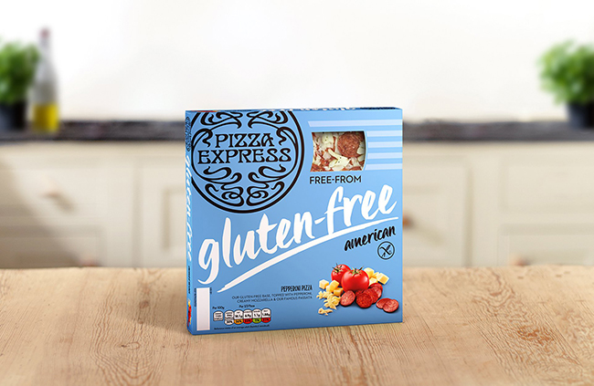 pizza express gluten-free american pizza