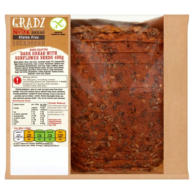 gradz gluten-free bread