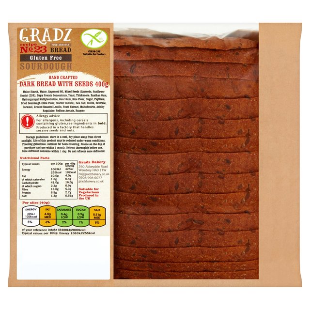 gradz gluten-free bread