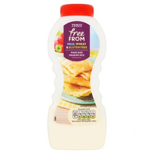 Tesco launches glutenfree pancake shaker mix in time for Pancake Day