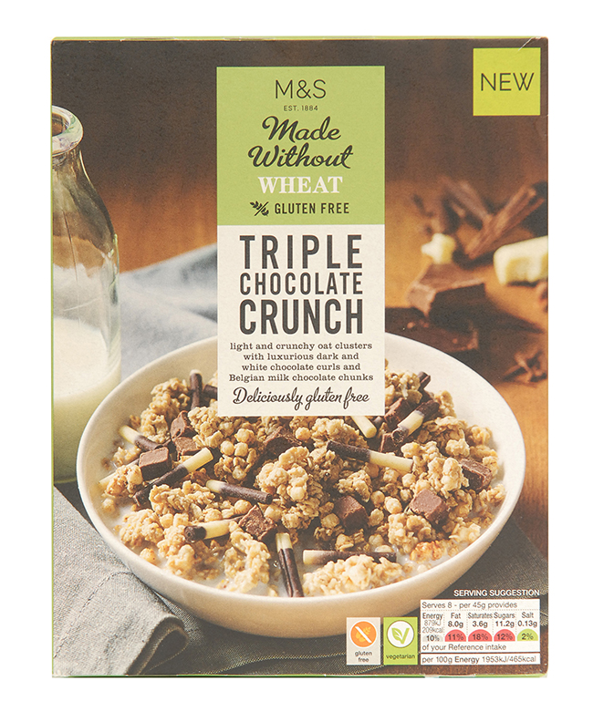 Marks & Spencer gluten-free cereal