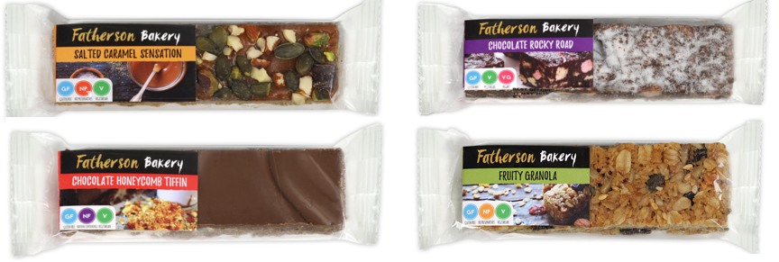 Fatherson Bakery launch new gluten-free snack bars