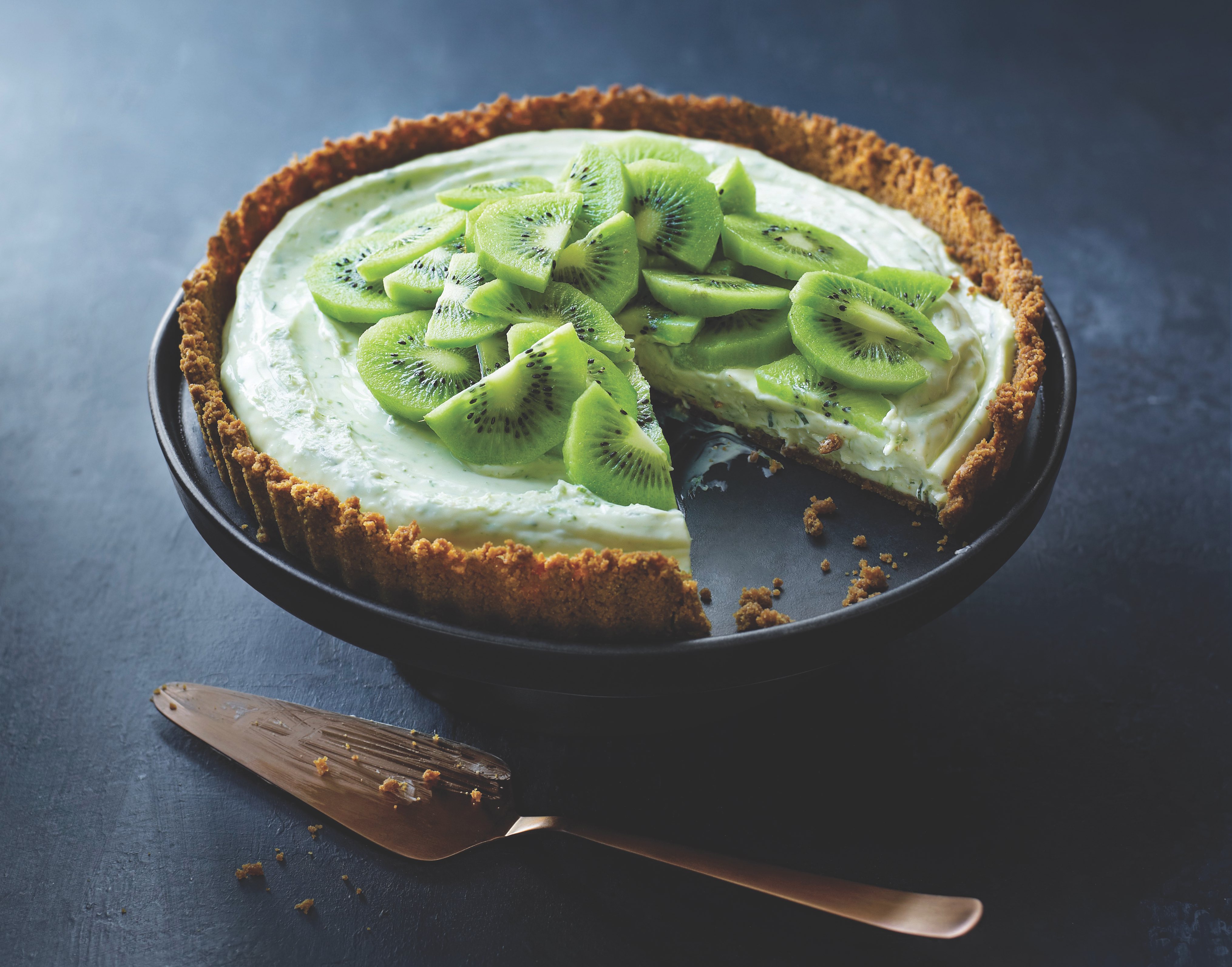 Kiwi Lime Pie recipe