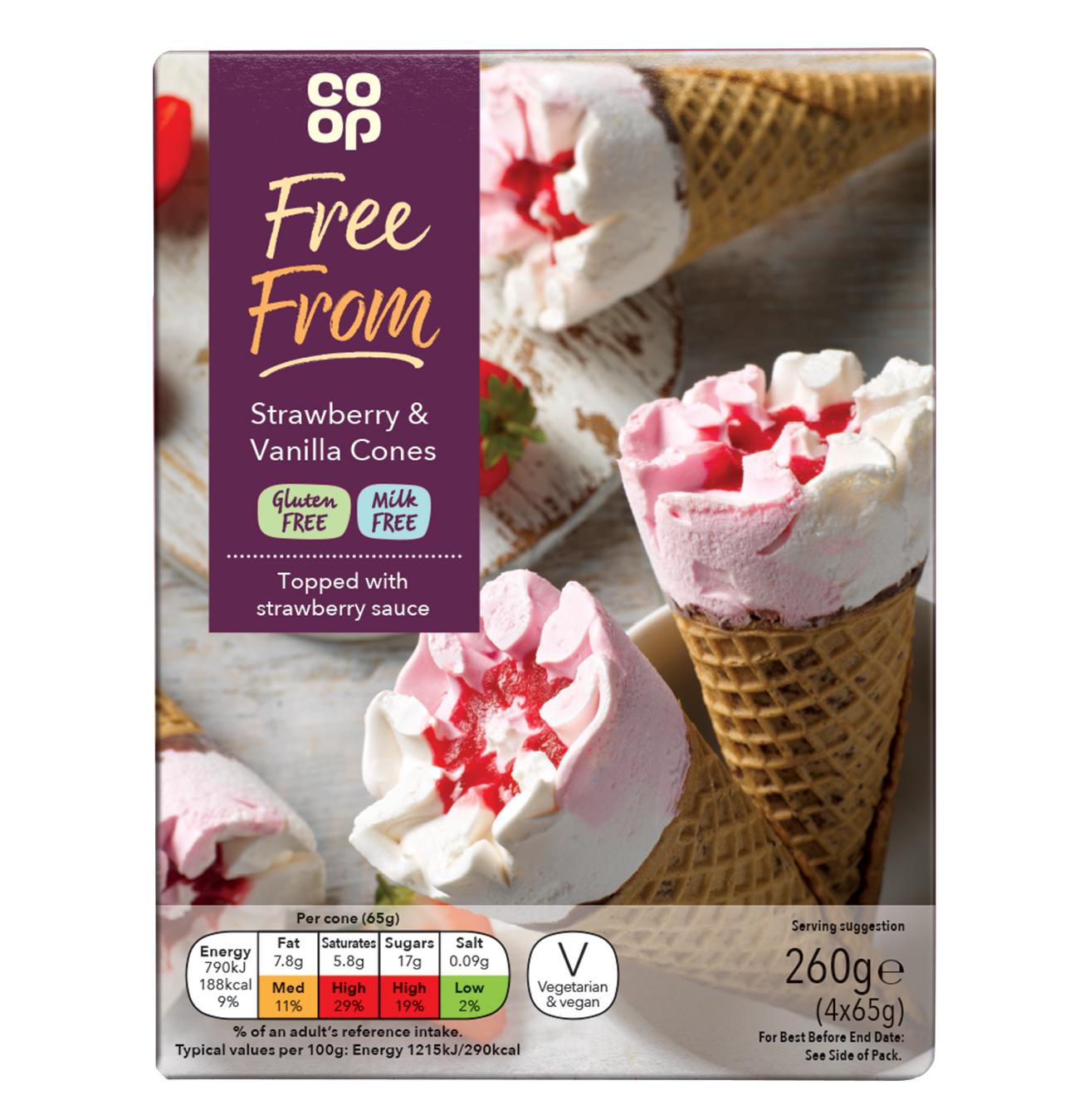 Co-op release gluten and dairy free ice cream in time for summer!