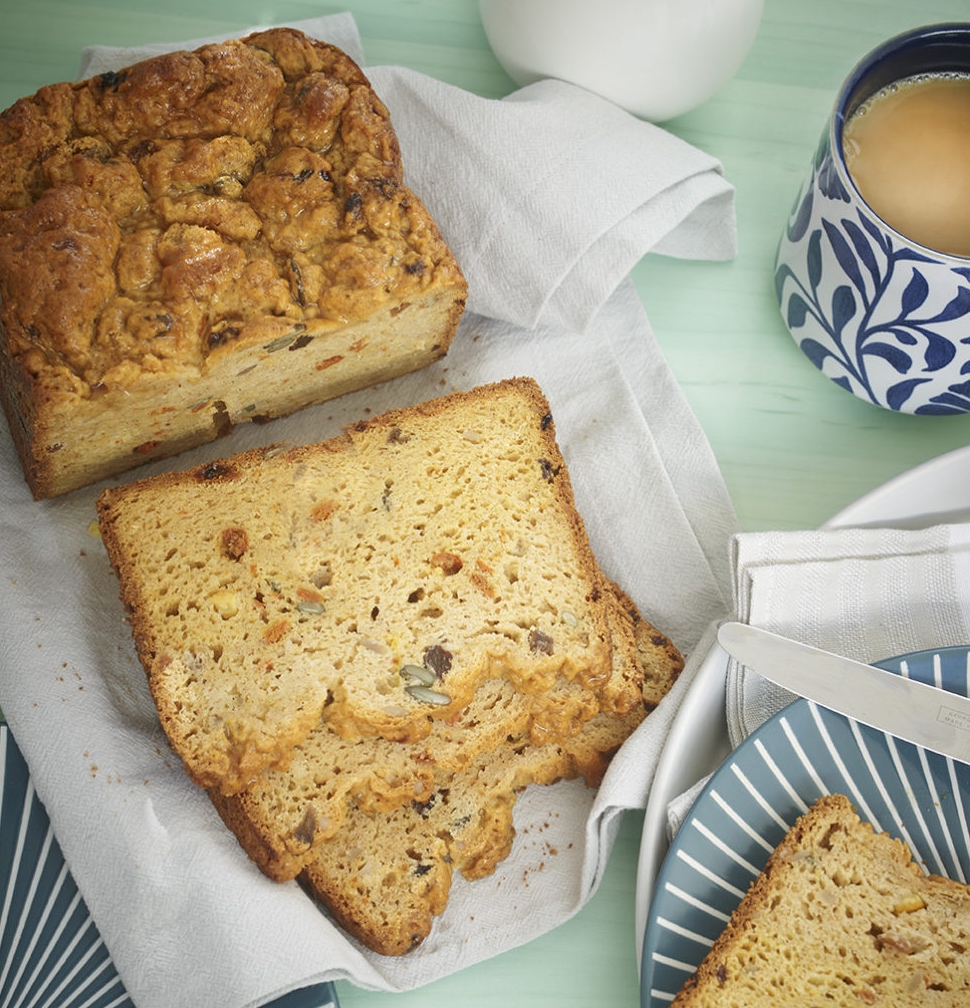 Cinnamon fruit and seed loaf recipe