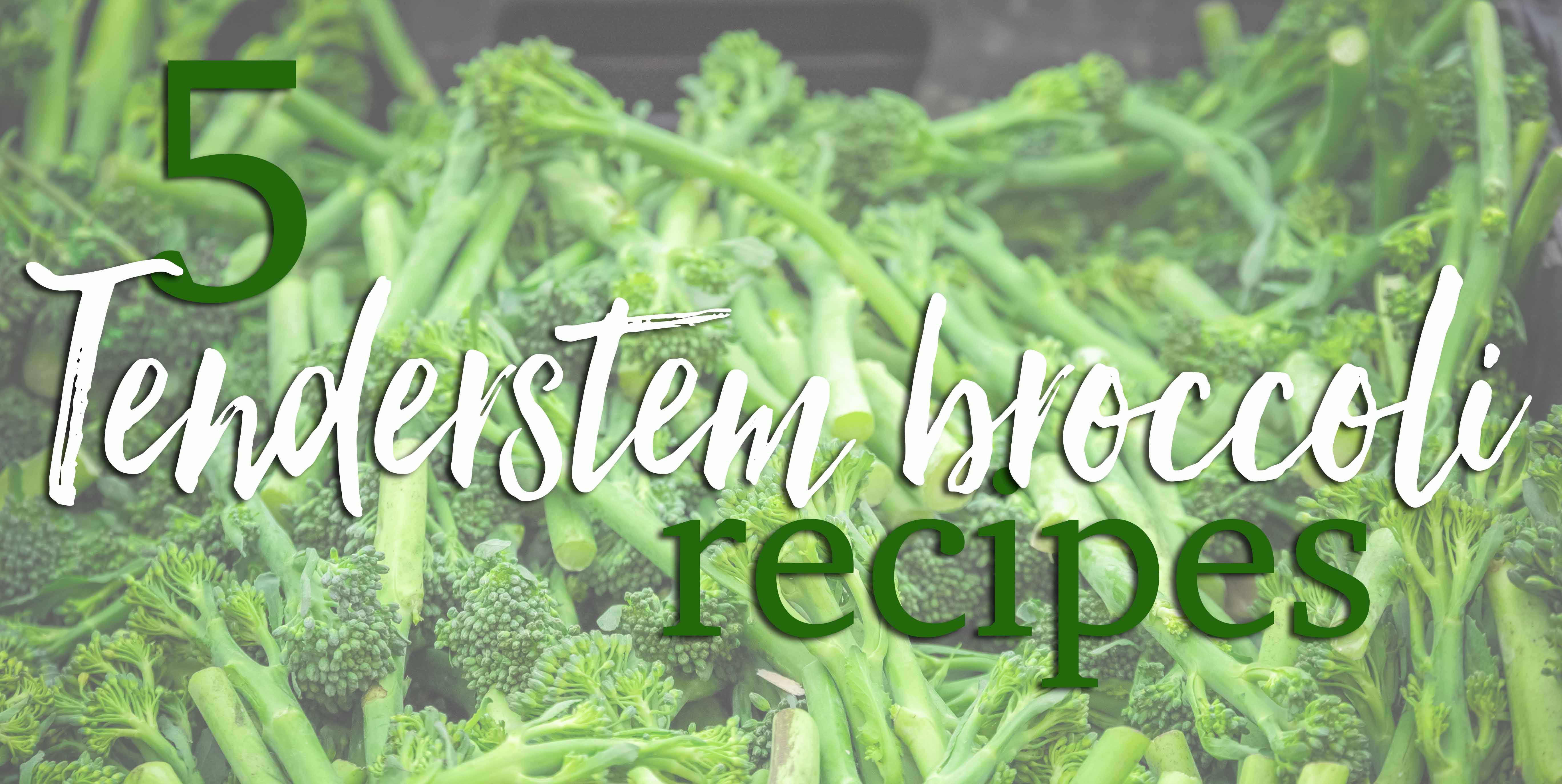 Cooking with Tenderstem: 5 gluten-free broccoli-based recipes