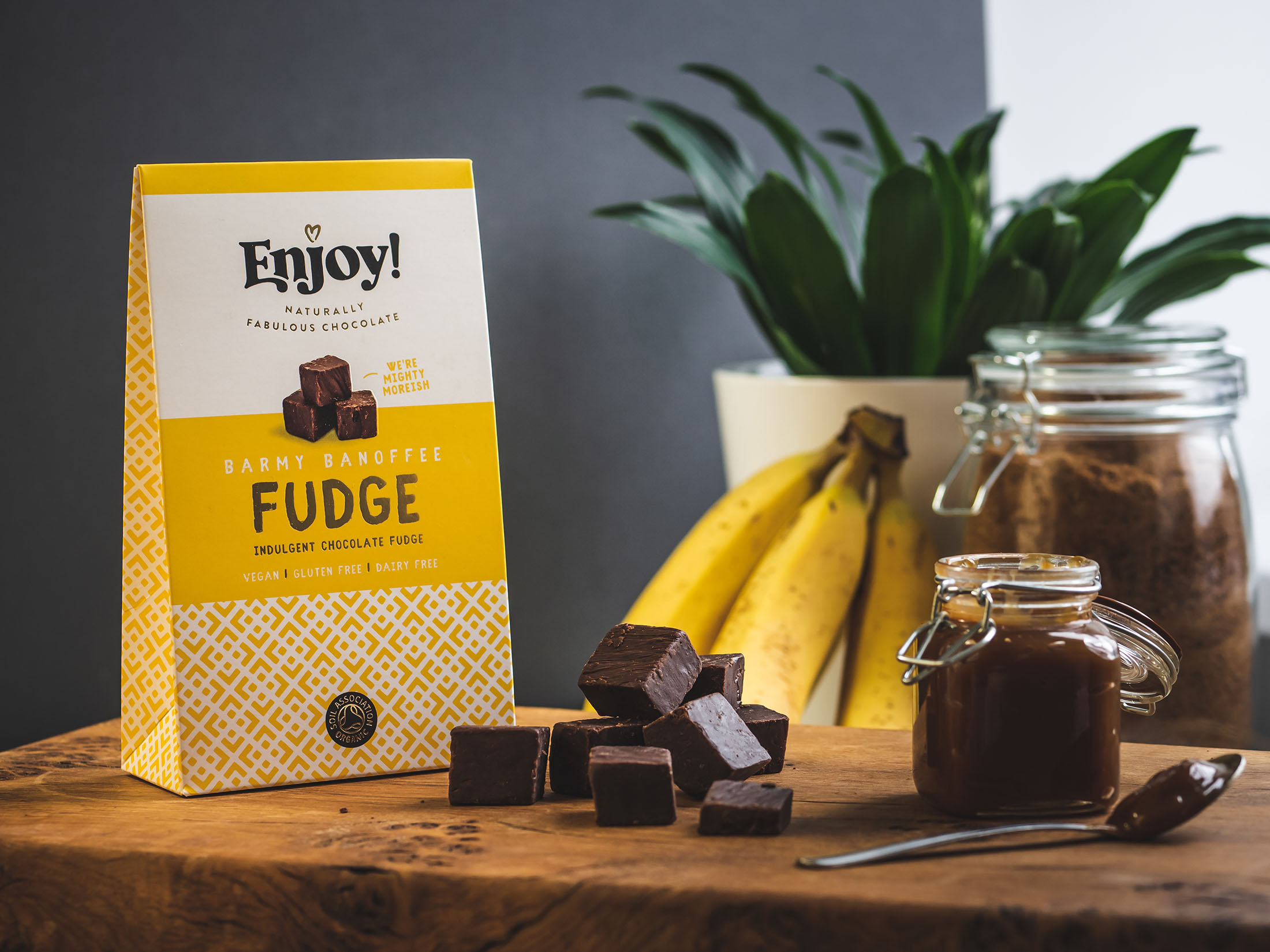 Enjoy! The brand new free-from chocolates giving us a sweet tooth - Barmy Banoffee Fudge