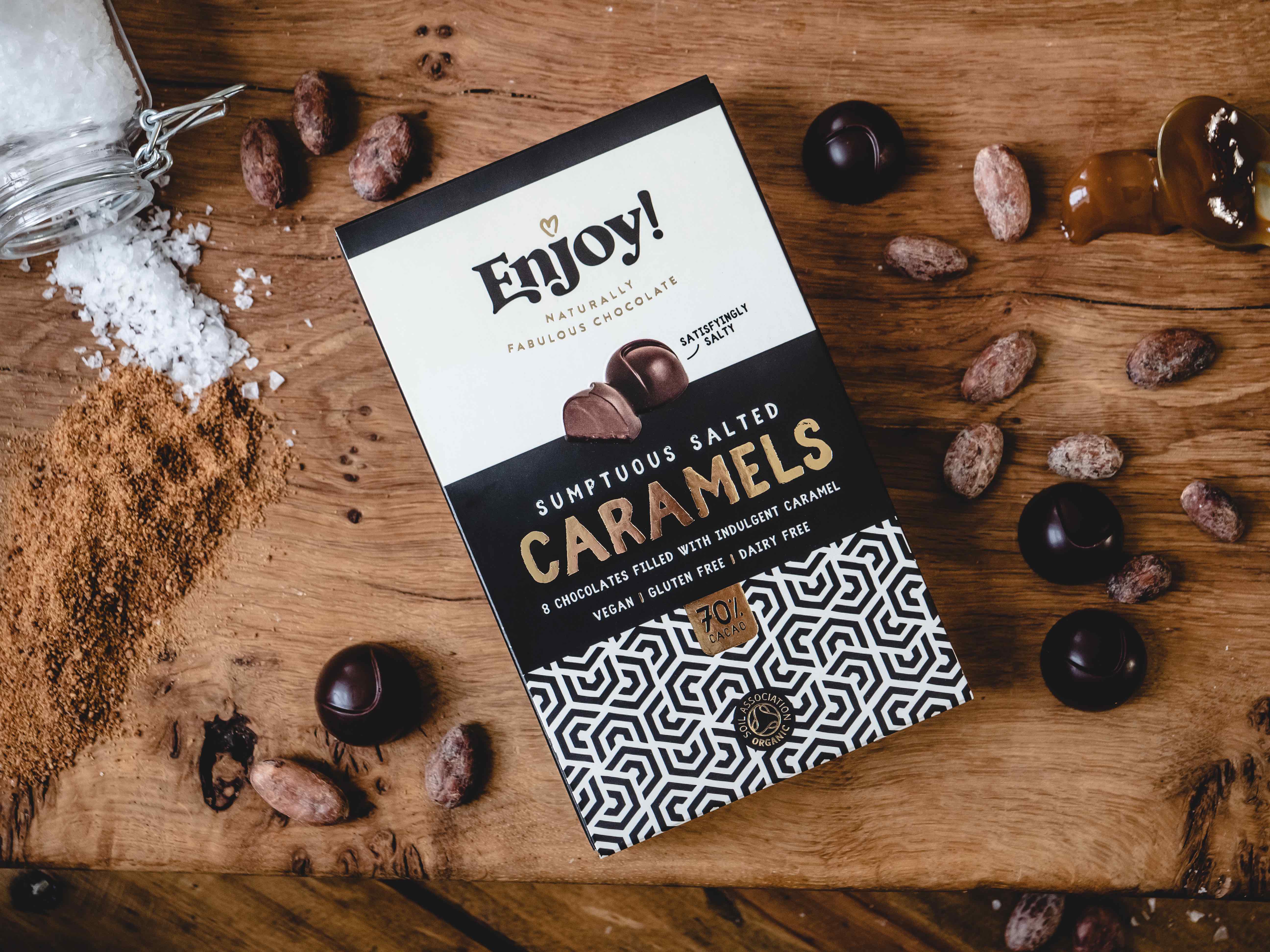 Enjoy! The brand new free-from chocolates giving us a sweet tooth - Sumptuous Salted Caramels