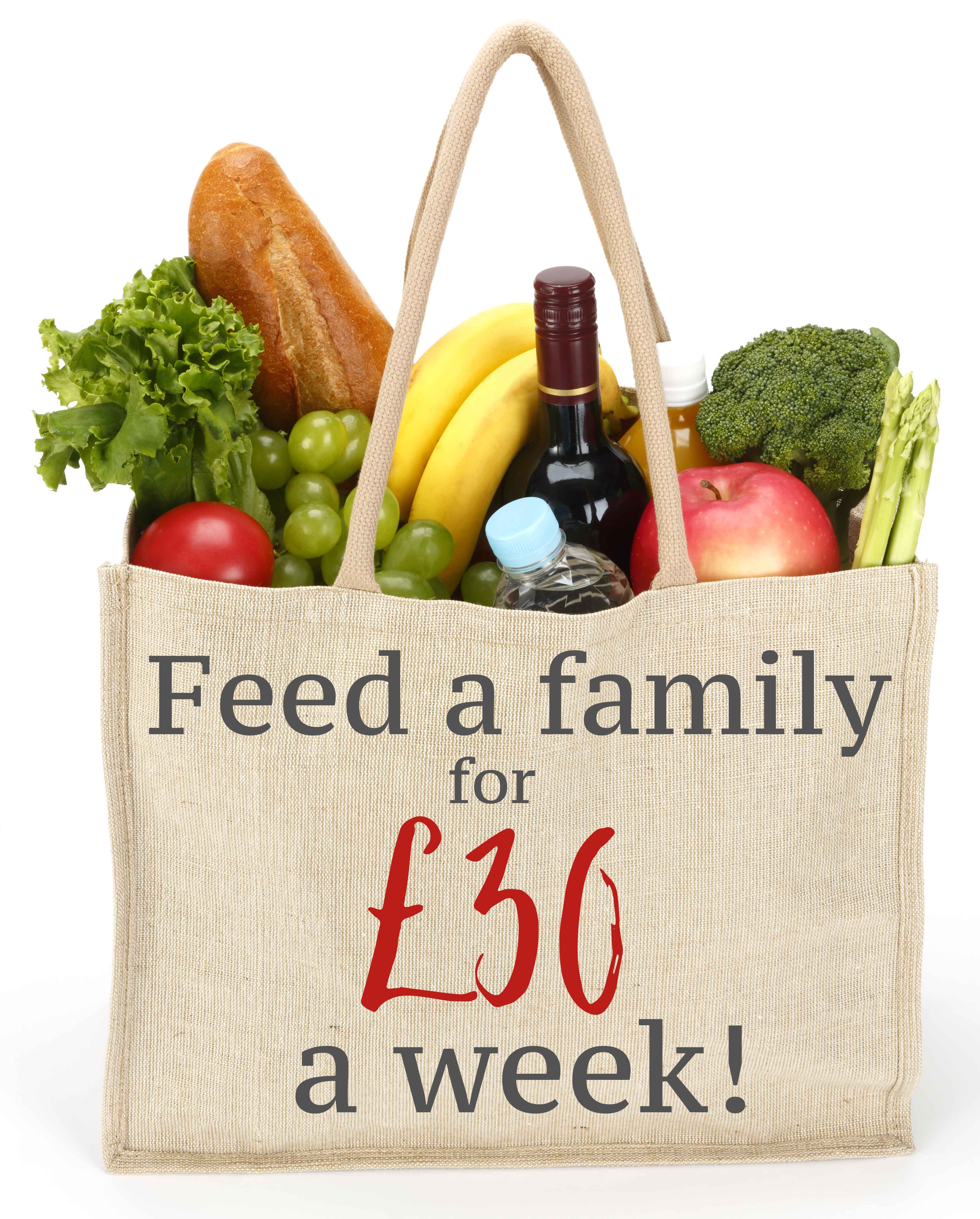 How to feed your gluten-free family for £30 a week