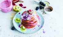 red velvet pancakes