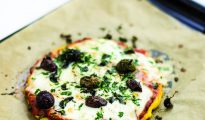 Polenta pizza