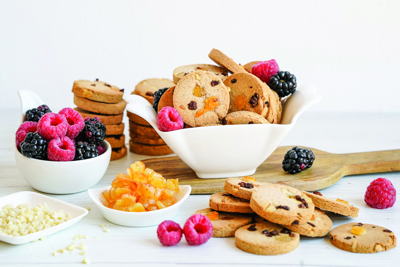 Paleo fruit cookies