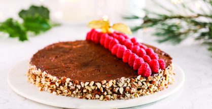 Avocado chocolate torte