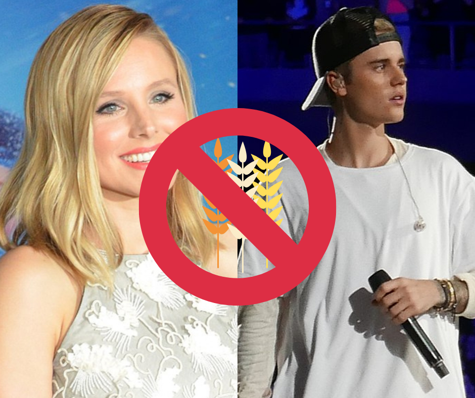 celebs who don't eat gluten