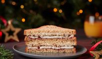 christmas gluten-free sandwich