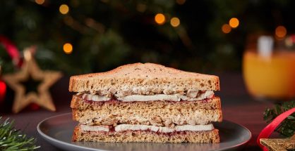 christmas gluten-free sandwich