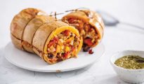 Stuffed roasted butternut squash