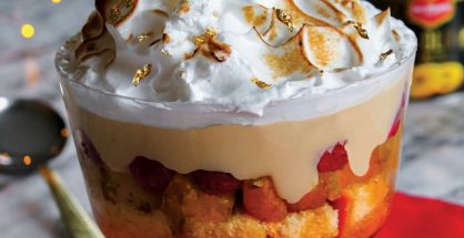 pineapple and coconut trifle