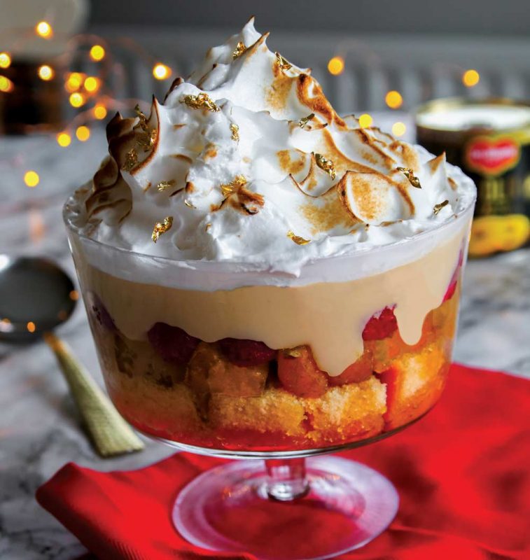 pineapple and coconut trifle
