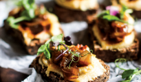 Vegan cheese toastie
