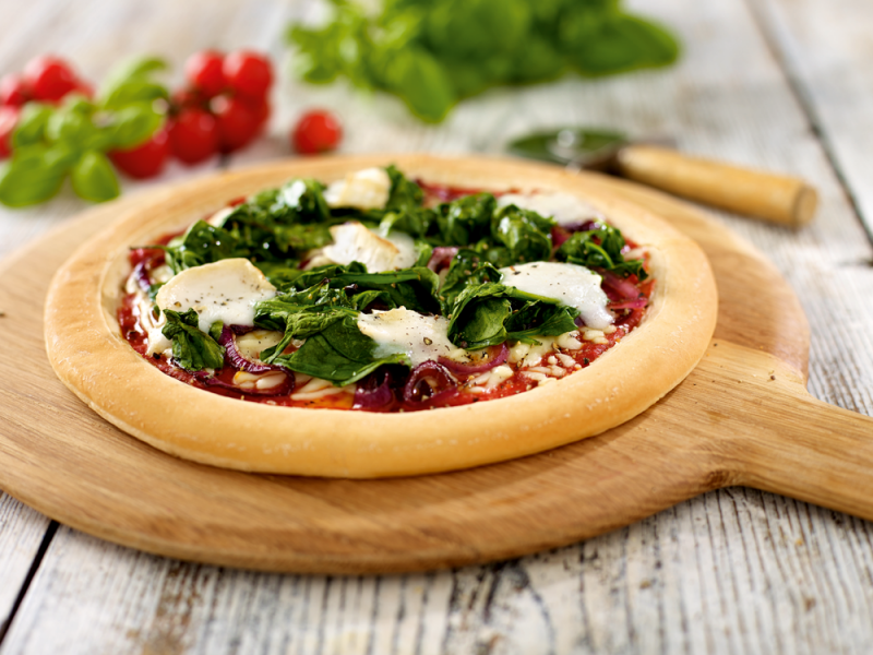 Gluten-Free Goat's Cheese Pizza