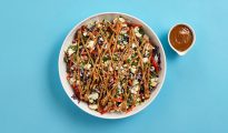 Peanut cauliflower rice salad