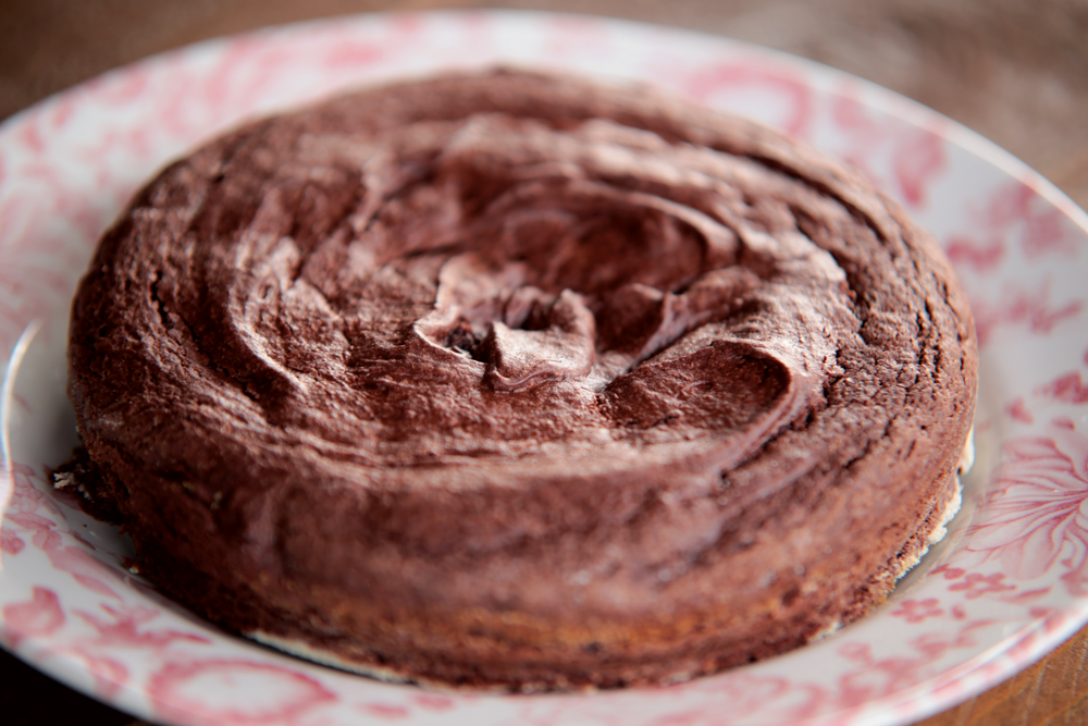 Gluten-free brownie cake