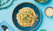 Roasted vegetable risotto